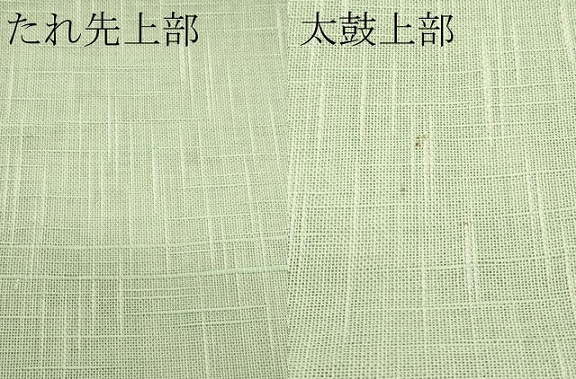 平和屋着物＊夏物　八寸名古屋帯　草花文　CABK7030rv