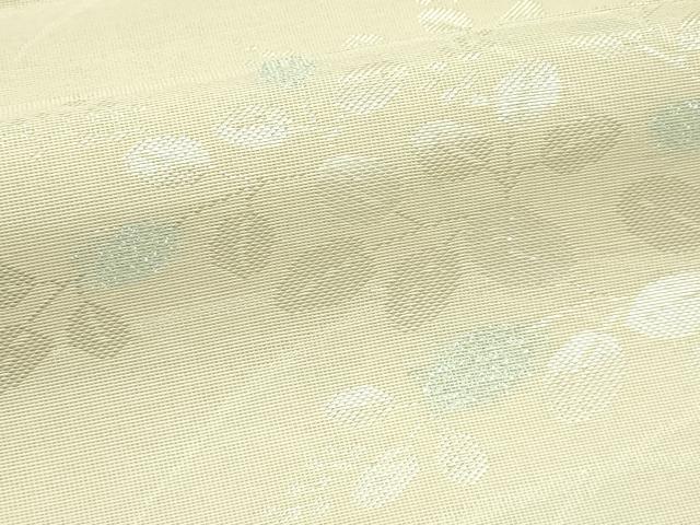 平和屋着物＊夏物　六通柄袋帯　萩　銀糸　正絹　逸品　CABK7050rv