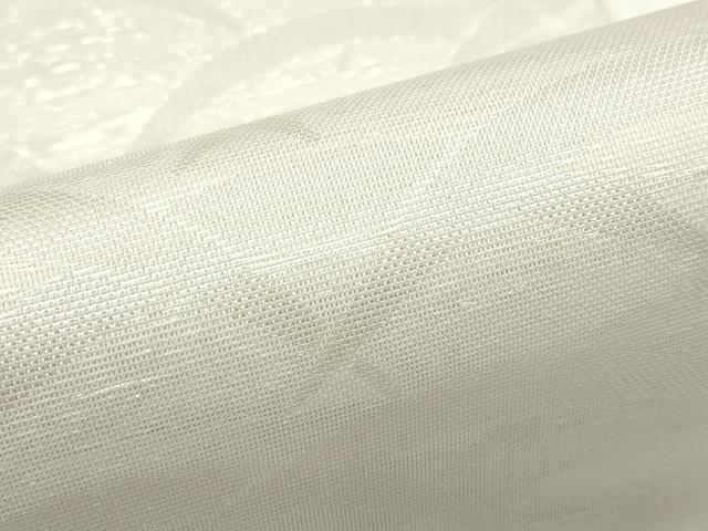 平和屋着物＊夏物　全通柄　本袋帯　芝草文　銀糸　正絹　逸品　CABK7061rv