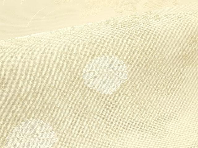 平和屋着物＊夏物　西陣　六通柄袋帯　秋草文　金糸　大丸扱い　正絹　逸品　CABK7065rv