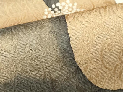 平和屋着物＊夏物　全通柄袋帯　舞花文　一蔵コレクション　正絹　逸品　CABK7104rv