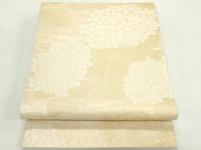 平和屋着物＊夏物　六通柄　本袋帯　紫陽花　金糸　正絹　逸品　CABK7118rv