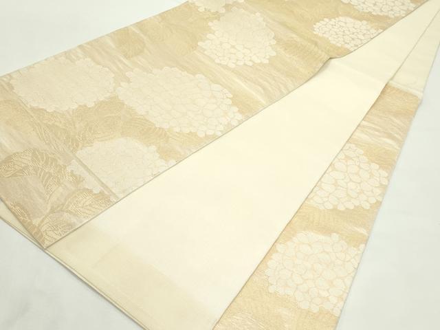 平和屋着物＊夏物　六通柄　本袋帯　紫陽花　金糸　正絹　逸品　CABK7118rv