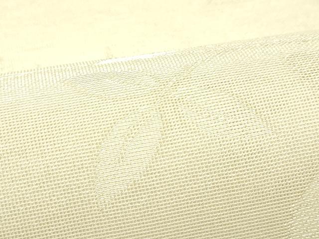 平和屋着物＊夏物　六通柄袋帯　草花文　金糸　正絹　逸品　CABK7154rv
