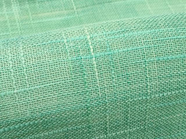 平和屋着物＊夏物　八寸名古屋帯　霞文　正絹　逸品　CABK7173rv