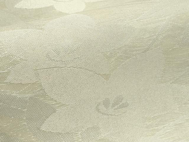 平和屋着物＊夏物　六通柄袋帯　桔梗　銀糸　正絹　逸品　CABK7182rv