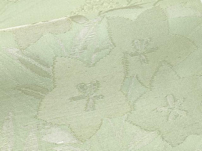 平和屋着物＊夏物　六通柄袋帯　秋草文　金銀糸　正絹　逸品　CABK7186rv