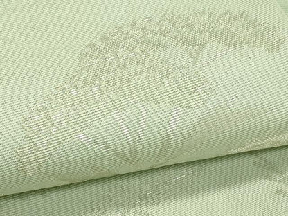 平和屋着物＊夏物　六通柄袋帯　秋草文　金銀糸　正絹　逸品　CABK7186rv