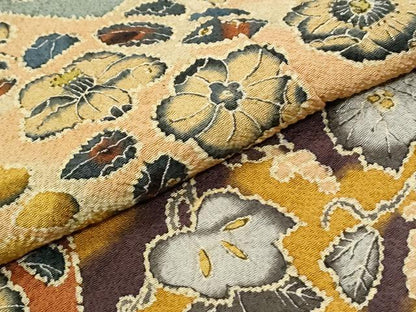 平和屋着物●訪問着　作家物　辻が花　鬼しぼ縮緬　正絹　逸品　CABK7209yc
