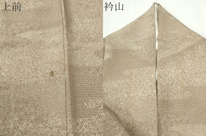 平和屋着物●伝統工芸士　金田今朝男　江戸小紋　寄せ小紋柄　正絹　逸品　CABK7212yc