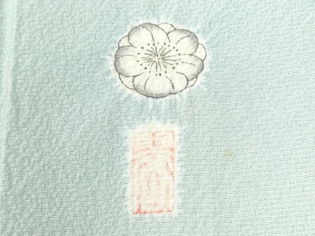 平和屋着物●越後十日町の一流染匠　桐屋・翠山工房　訪問着　辻が花　絞り　暈し染め　正絹　逸品　CABK7217yc