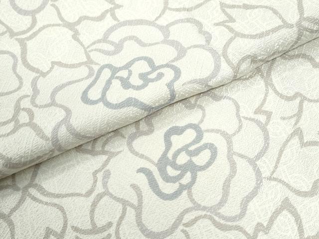 平和屋着物●上質な小紋　牡丹尽くし　正絹　逸品　CABK7242yc