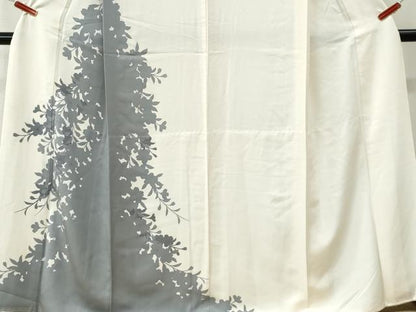 平和屋着物●訪問着　枝桜シルエット　鈴乃屋扱い　正絹　逸品　CABK7250yc