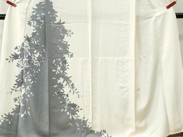 平和屋着物●訪問着　枝桜シルエット　鈴乃屋扱い　正絹　逸品　CABK7250yc