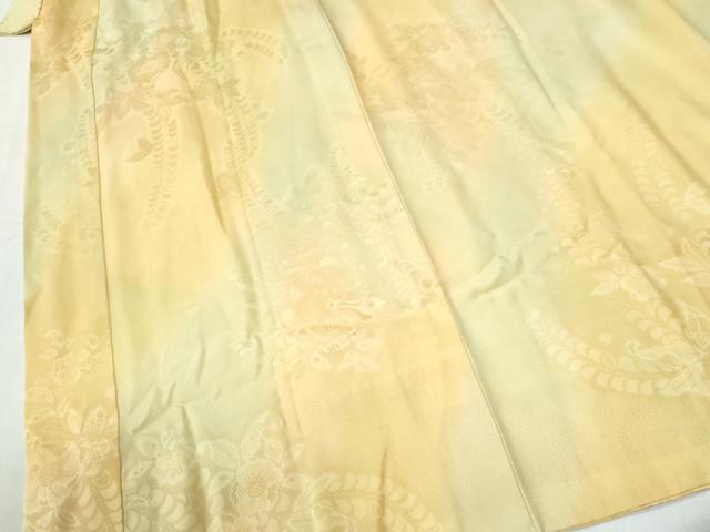 平和屋着物●長襦袢　無双仕立て　辻が花地紋　暈し染め　やまと誂製　洗える着物　CABK7266yc