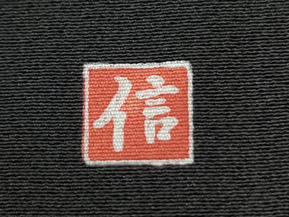 平和屋着物●豪華黒留袖　作家物　駒刺繍　扇面牡丹花車文　金彩　正絹　逸品　CABK7276yc
