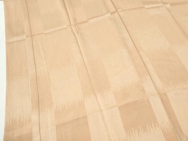 平和屋着物●長襦袢　無双仕立て　市松地紋　正絹　逸品　CABK7305yc