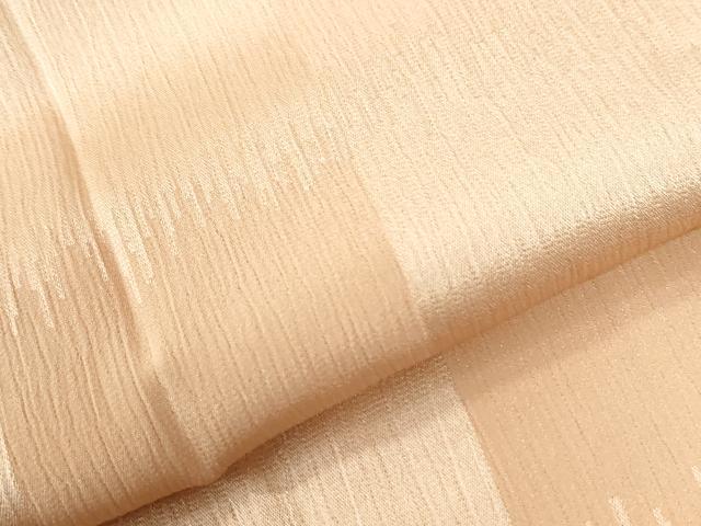 平和屋着物●長襦袢　無双仕立て　市松地紋　正絹　逸品　CABK7305yc