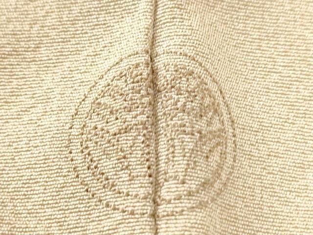 平和屋着物●京加賀友禅　百貫達雄　訪問着　枝花文　暈し染め　銀座おゝぎ屋扱い　正絹　逸品　CABK7307yc