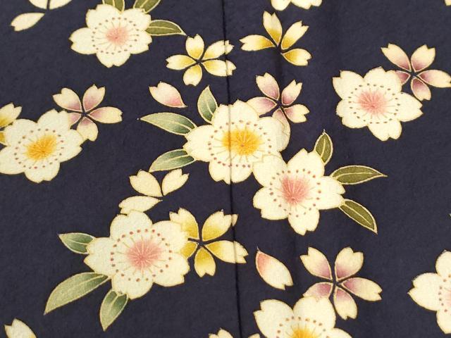平和屋着物●訪問着　舞桜文　金彩　やまと誂製　正絹　逸品　CABK7324yc