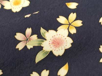 平和屋着物●訪問着　舞桜文　金彩　やまと誂製　正絹　逸品　CABK7324yc