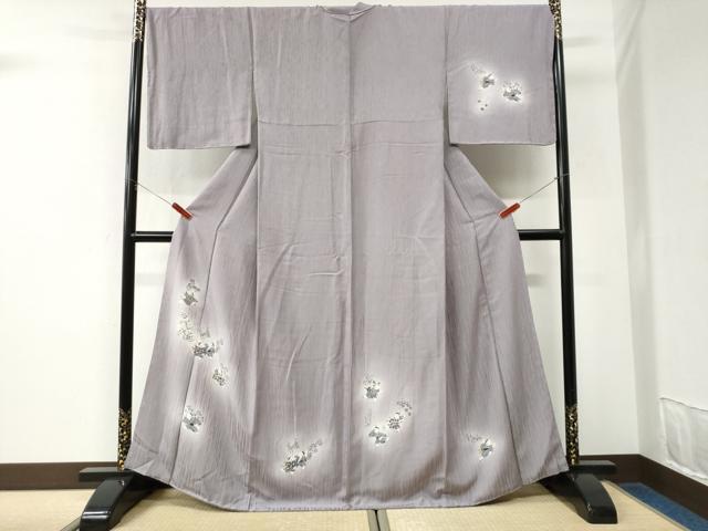 平和屋着物●訪問着　童子遊び　暈し染め　やまと誂製　正絹　逸品　未使用　CABK7334yc