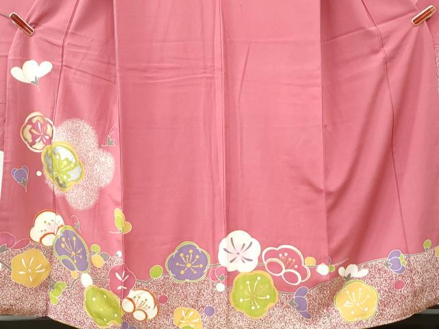 平和屋着物●豪華振袖　梅　金銀彩　正絹　逸品　CABK7336yc