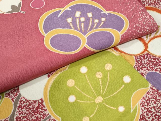 平和屋着物●豪華振袖　梅　金銀彩　正絹　逸品　CABK7336yc