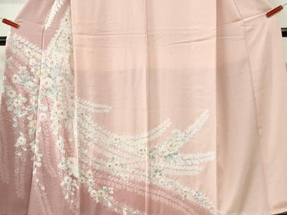平和屋着物●訪問着　辻が花　絞り　暈し染め　正絹　逸品　CABK7338yc