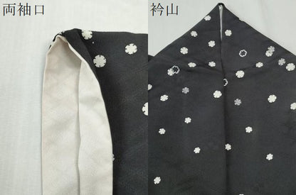 平和屋着物●十代目 歌舞伎役者　坂東三津五郎　訪問着　雪輪文　暈し染め　正絹　逸品　CABK7352yc