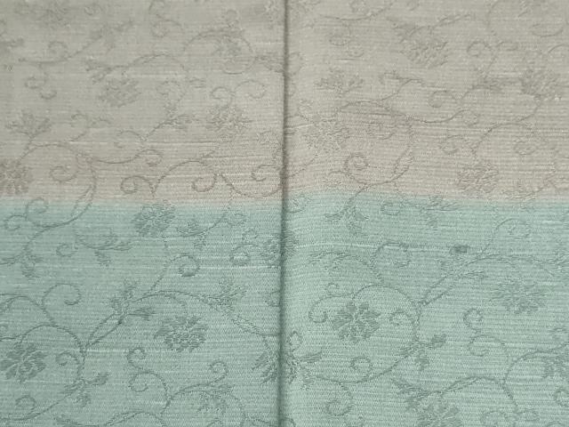 平和屋着物●訪問着　花唐草文　暈し染め　正絹　逸品　未使用　CABK7362yc