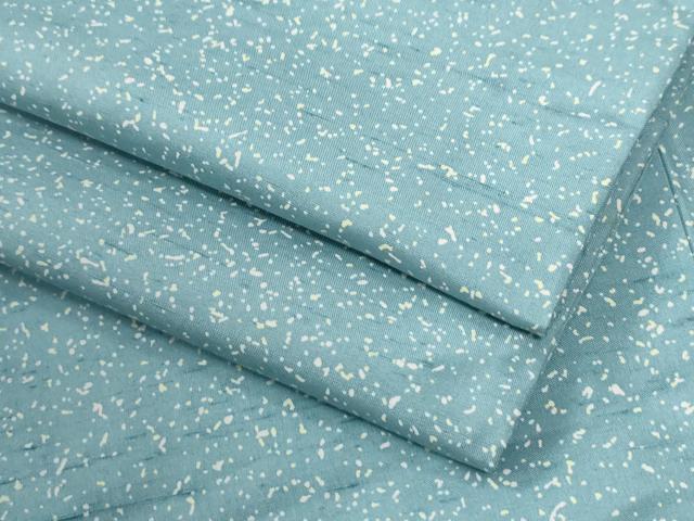 平和屋着物●白山紬　霞文　正絹　逸品　CABK7368yc