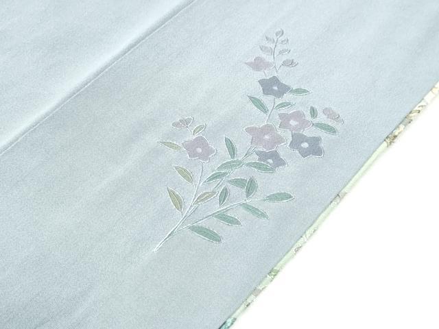 平和屋着物●中国三大刺繍　スワトウ刺繍　訪問着　総刺繍　泰斗刺繍　雪輪吉祥花文　金糸　正絹　逸品　CABK7369yc