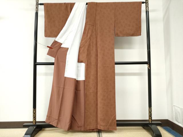 平和屋着物●重要無形文化財　人間国宝　中村勇二郎　江戸小紋　国宝平等院雲中供養菩薩像五十二　正絹　逸品　未使用　CABK7370