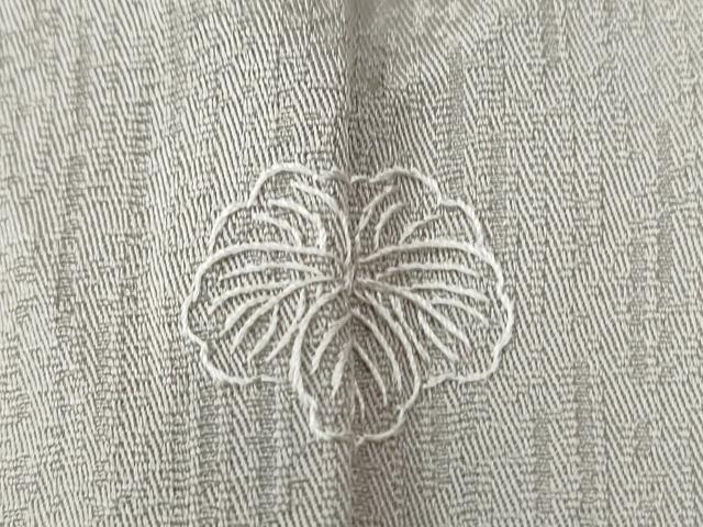 平和屋着物●訪問着　総刺繍　流水枝花文　ロング丈　正絹　逸品　CABK7388yc