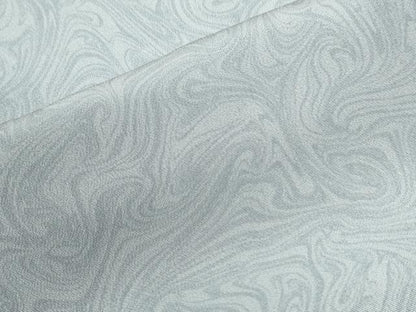 平和屋着物●上質な小紋　墨流し文様　正絹　逸品　CABK7393yc