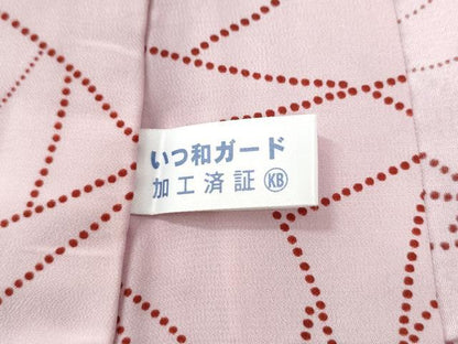 平和屋着物●長襦袢　無双仕立て　薔薇尽くし　正絹　逸品　未使用　CABK7401yc