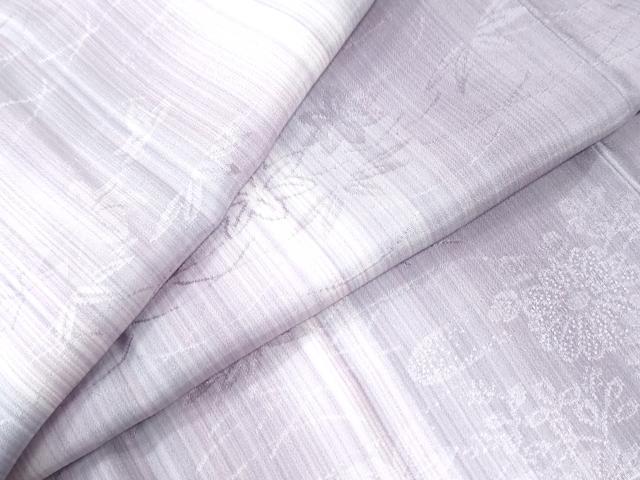 平和屋着物●長襦袢　袷　霞草花地紋　暈し染め　正絹　逸品　未使用　CABK7403yc
