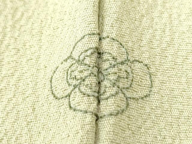 平和屋着物●中国三大刺繍　スワトウ刺繍　総刺繍　訪問着　浜松御所車渡り橋風景文　暈し染め　正絹　逸品　CABK7416yc