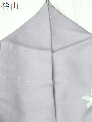 平和屋着物●訪問着　駒刺繍　枝花文　暈し染め　金彩　正絹　逸品　CABK7417yc