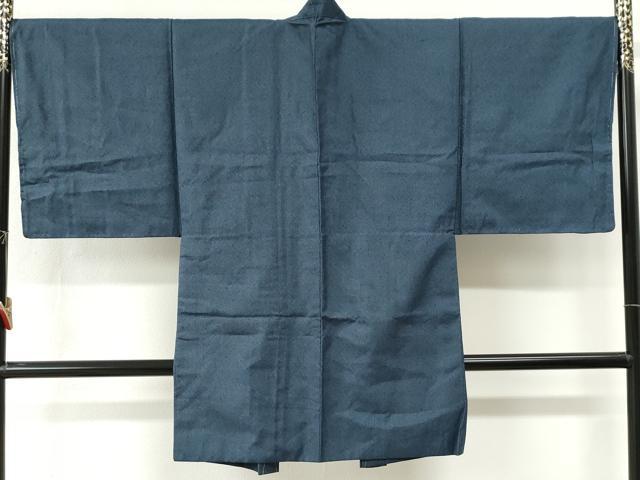 平和屋着物●男性　紬　アンサンブル　120亀甲　総詰め　正絹　逸品　未使用　CABK7431yc