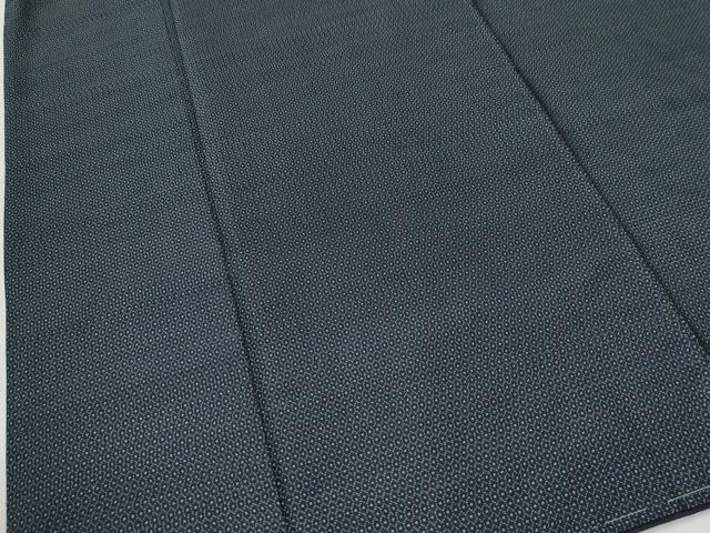 平和屋着物●男性　本場大島紬　アンサンブル　80亀甲　総詰め　羽裏：虎　正絹　逸品　未使用　CABK7432yc