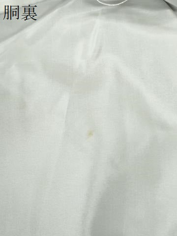 平和屋着物●都喜ヱ門　本場大島紬　9マルキ　遠山樹林渡り橋風景文　藤絹織物謹製　正絹　逸品　CABK7449yc