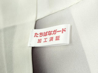 平和屋着物●訪問着　螺鈿　舞花文　暈し染め　金彩　正絹　逸品　CABK7458yc