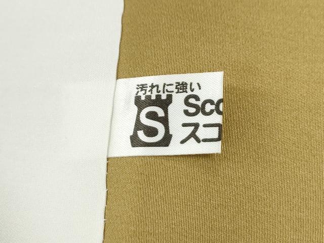 平和屋着物●本場縞大島紬　格子　正絹　逸品　CABK7469yc