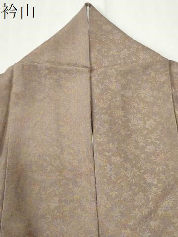 平和屋着物●訪問着　枝花文　正絹　逸品　CABK7474yc