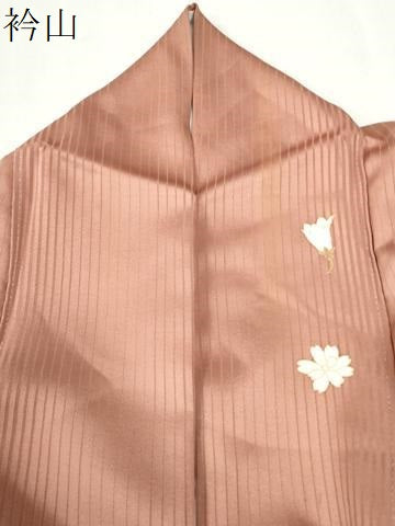 平和屋着物●訪問着　刺繍　牡丹草花文　暈し染め　金彩　正絹　逸品　CABK7491yc
