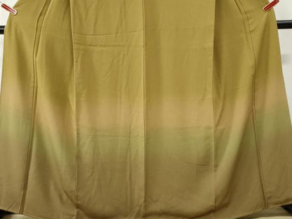 平和屋着物●訪問着　霞文　暈し染め　正絹　逸品　CABK7497yc