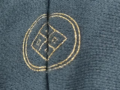 平和屋着物●中国三大刺繍　相良刺繍　総刺繍　色留袖　作家物　破れ色紙飛鶴立波花文　正絹　逸品　CABK7511yc
