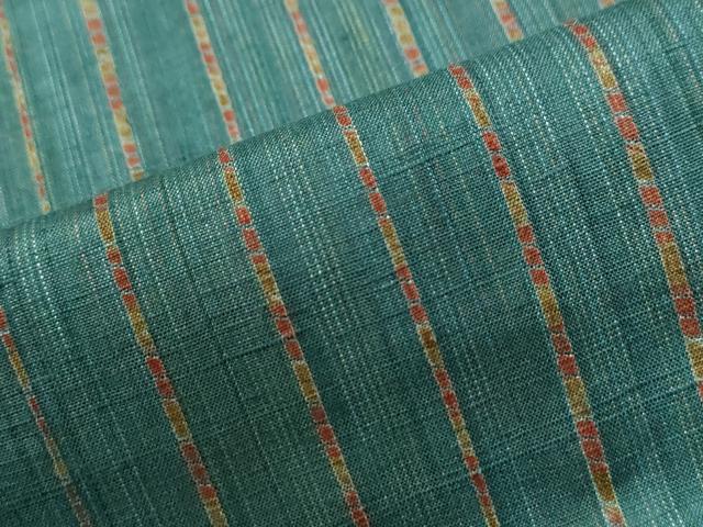 平和屋着物●上質な紬　縞　やまと誂製　正絹　逸品　CABK7515yc